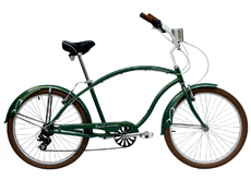 shimano 7 speed alloy beach cruiser bike